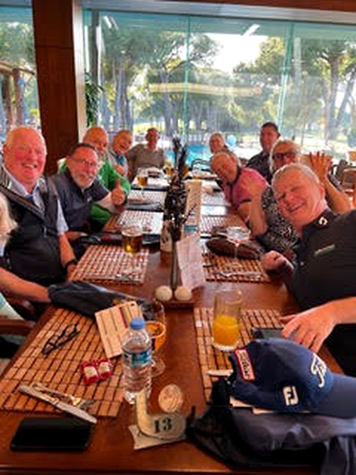 The long table at dinner