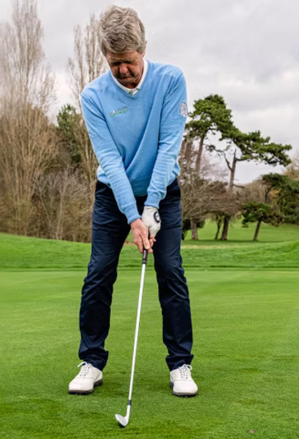 Simon Buckley at address, filmed face on